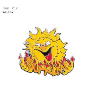 シュプリーム(Supreme)のsupreme sun pin 20aw(バッジ/ピンバッジ)