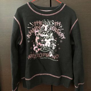 メゾピアノ(mezzo piano)のメゾピアノ　トレーナー(Tシャツ/カットソー)