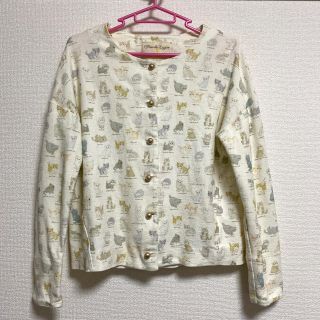 フランシュリッペ(franche lippee)のフランシュリッペ ねこ図鑑ジャケット(ノーカラージャケット)