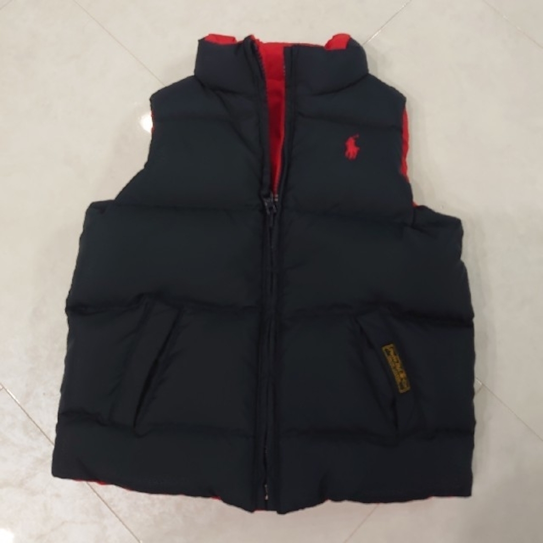 POLO RALPH LAUREN(ポロラルフローレン)のラルフローレン　キッズダウンベスト キッズ/ベビー/マタニティのキッズ服男の子用(90cm~)(コート)の商品写真