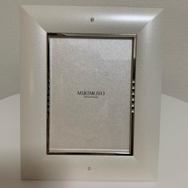 MIKIMOTO(ミキモト)のMIKIMOTO 置時計 フォトフレーム セット インテリア/住まい/日用品のインテリア小物(置時計)の商品写真