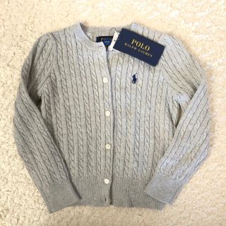 ラルフローレン(Ralph Lauren)の【新品】ラルフローレン　カーディガン　4T  110(カーディガン)