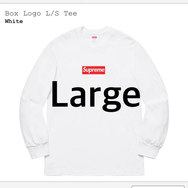 supreme Box Logo L/S Tee シュプリーム ボックスロゴ - Tシャツ ...