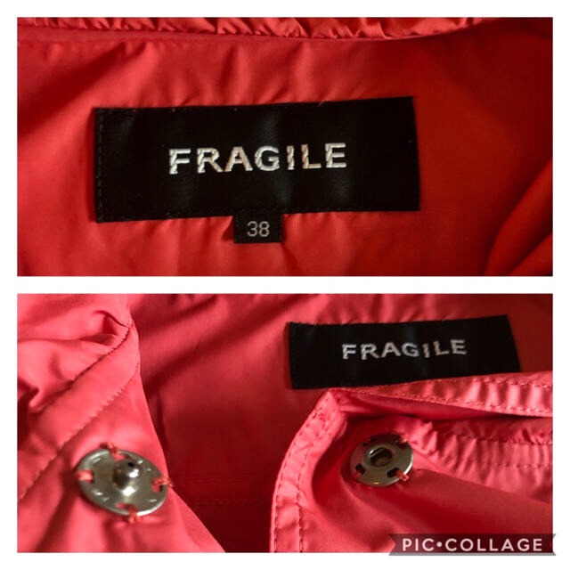 FRAGILE(フラジール)のFRAGILフード付ウインドブレーカー⭐︎送料込み⭐︎ レディースのジャケット/アウター(ナイロンジャケット)の商品写真