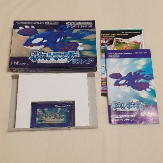 ゲームボーイアドバンス(ゲームボーイアドバンス)のポケットモンスター サファイア ゲームボーイアドバンス GBA(携帯用ゲームソフト)