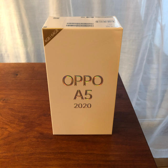 新品・未開封　OPPO A5 2020 SIMフリー　ブルー