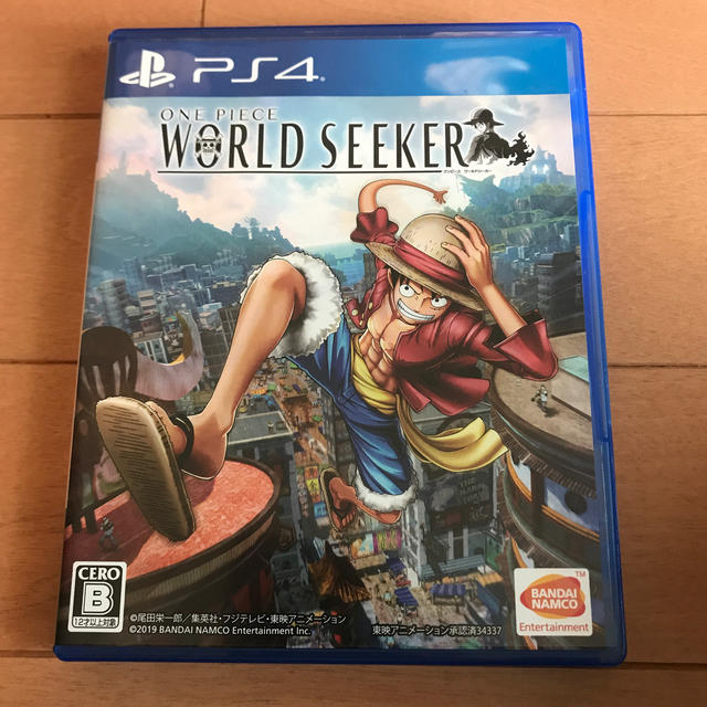 PlayStation4(プレイステーション4)のONE PIECE WORLD SEEKER PS4 エンタメ/ホビーのゲームソフト/ゲーム機本体(家庭用ゲームソフト)の商品写真