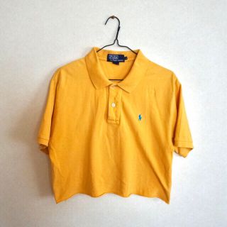 ポロラルフローレン(POLO RALPH LAUREN)の【POLO Ralph Lauren】Cropped Shirt（Yellow）(シャツ/ブラウス(長袖/七分))