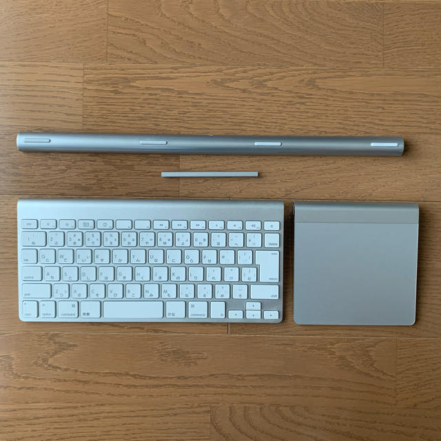 Apple Magic track pad & keyboardジャンク&おまけ