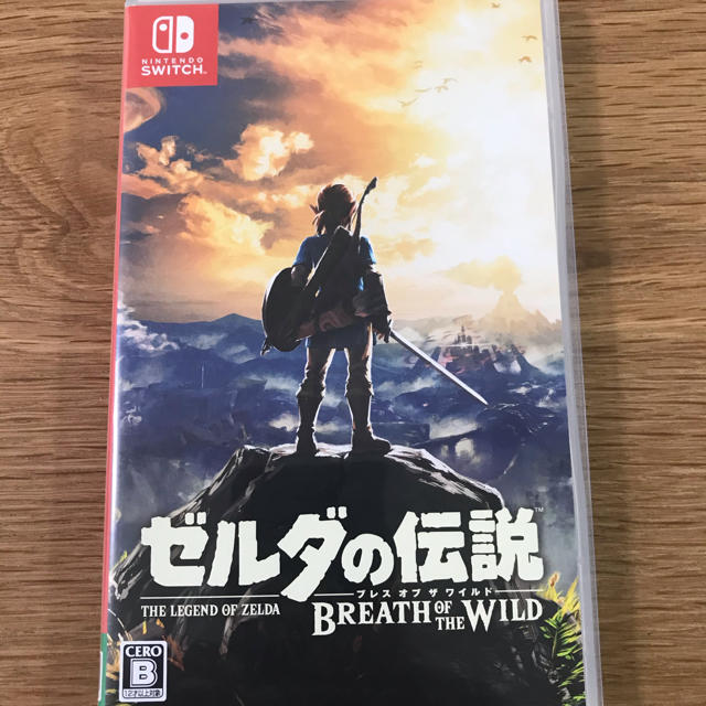 任天堂(ニンテンドウ)のゼルダの伝説 ブレス オブ ザ ワイルド Switch エンタメ/ホビーのゲームソフト/ゲーム機本体(家庭用ゲームソフト)の商品写真