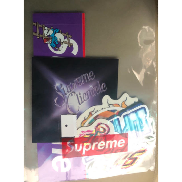 supreme sticker Set 店舗購入　新品未使用　smarf