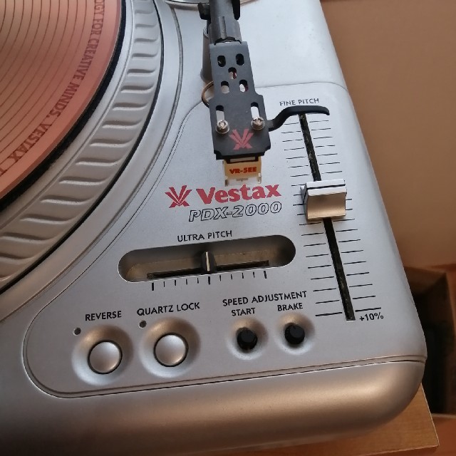 DJ ターンテーブル　ミキサー　vestax 楽器のDJ機器(ターンテーブル)の商品写真