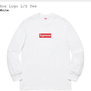 シュプリーム(Supreme)のsupreme box logo L/S Tee シュプリーム ボックスロゴ (Tシャツ(長袖/七分))