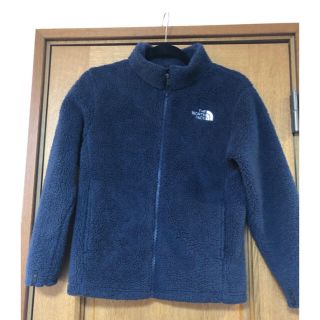 ザノースフェイス(THE NORTH FACE)の【ゆってぃてぃ様　専用】ノースフェイス  150  ボアフリース　ネイビー(ジャケット/上着)