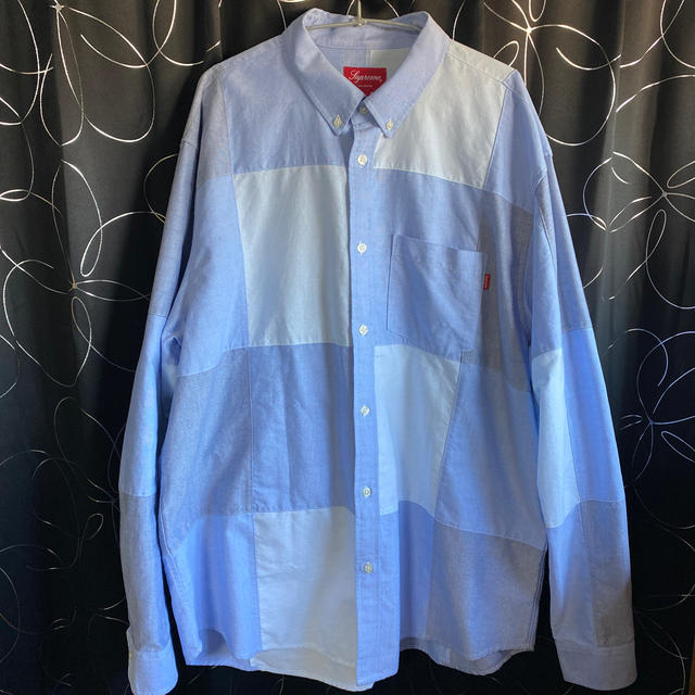 Supreme - supreme Patchwork Oxford Shirt XL 20fwの通販 by s shop ...