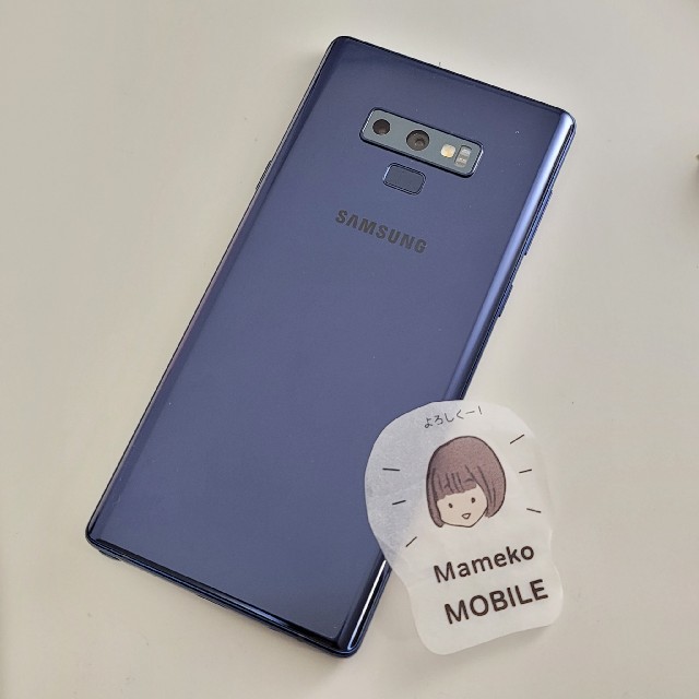 海外版　Galaxy Note 9 512GB Simフリー　楽天モバイル可能 スマホ/家電/カメラのスマートフォン/携帯電話(スマートフォン本体)の商品写真