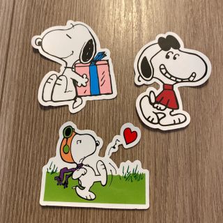 スヌーピー(SNOOPY)のスヌーピー　ステッカー　シール(シール)