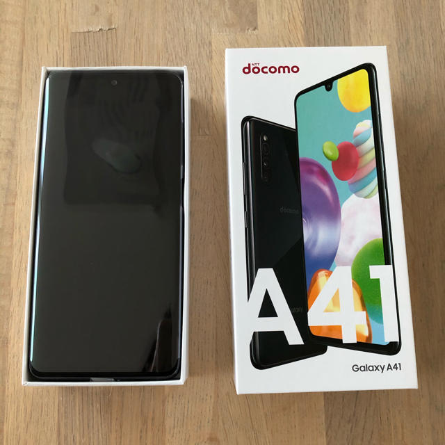 【新品未使用】Galaxy A41 ブラック