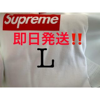 シュプリーム(Supreme)のsupreme Box Logo L/S Tee White L(Tシャツ(長袖/七分))