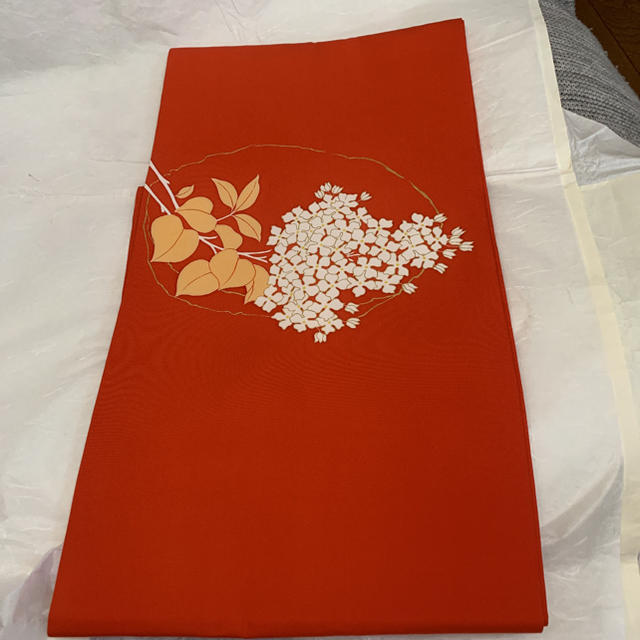 ライラック塩瀬名古屋帯(新品) - 帯