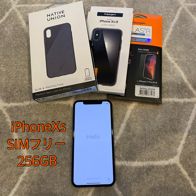 希少!!】 iPhone ブラック SIMフリー 256GB 【teru0528様用
