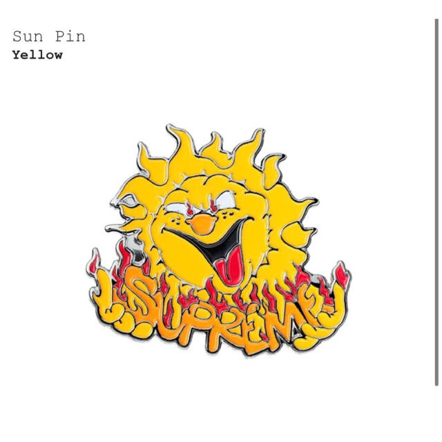 Supreme(シュプリーム)のSupreme Sun Pin メンズのファッション小物(その他)の商品写真