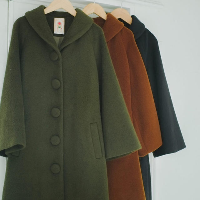 MARTE    Classical Long Coat / Khaki