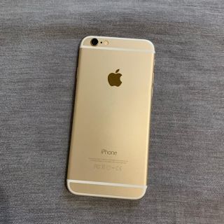 アイフォーン(iPhone)のiPhone 6 Gold 64 GB SIMフリー(スマートフォン本体)