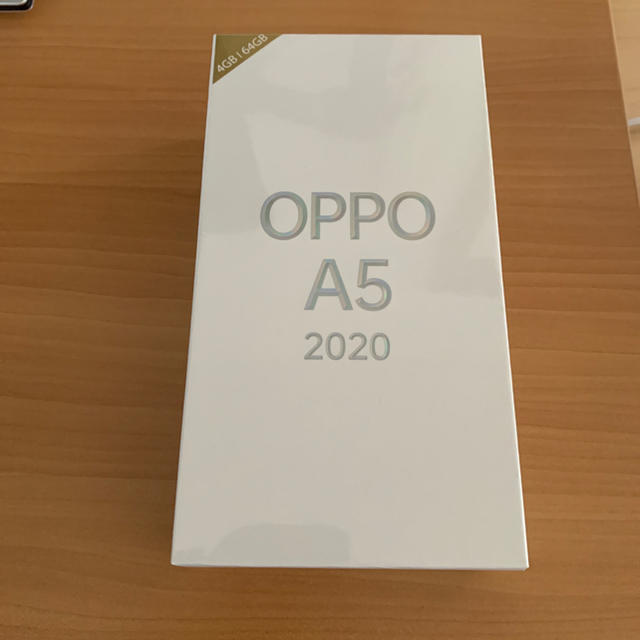 OPPO A5 2020 ブルー 64Gスマートフォン本体