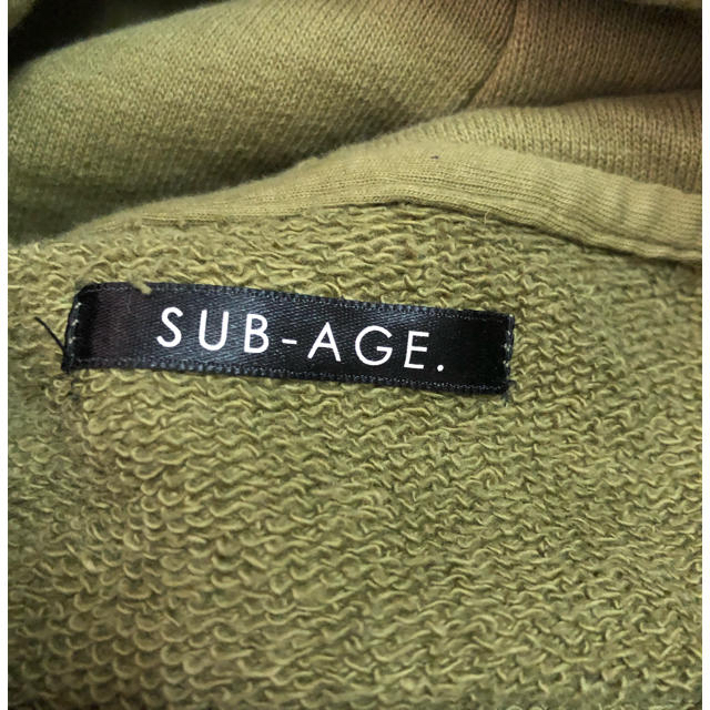 SUB-AGE.(サベージ)の最終値下げ‼️ SUB-AGE. オーバーサイズ パーカー メンズのトップス(パーカー)の商品写真