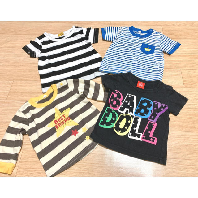 BABYDOLL(ベビードール)のまとめ売り キッズ/ベビー/マタニティのベビー服(~85cm)(Ｔシャツ)の商品写真