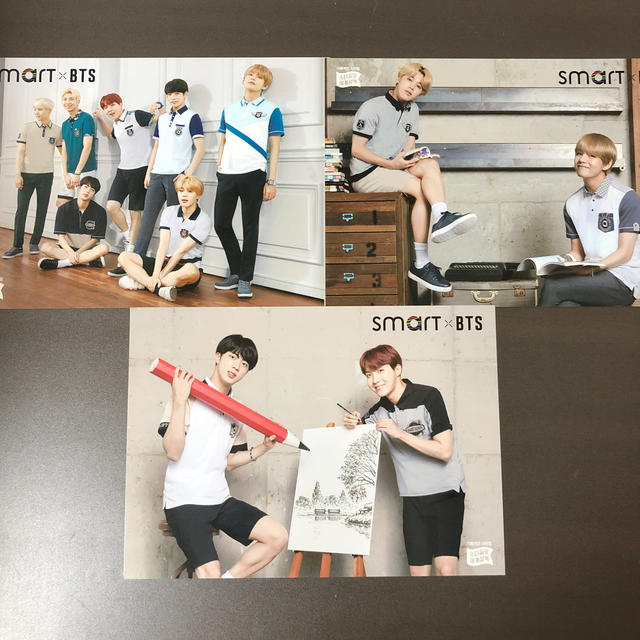 防弾少年団(BTS)(ボウダンショウネンダン)のsmart×BTS フォト エンタメ/ホビーのCD(K-POP/アジア)の商品写真