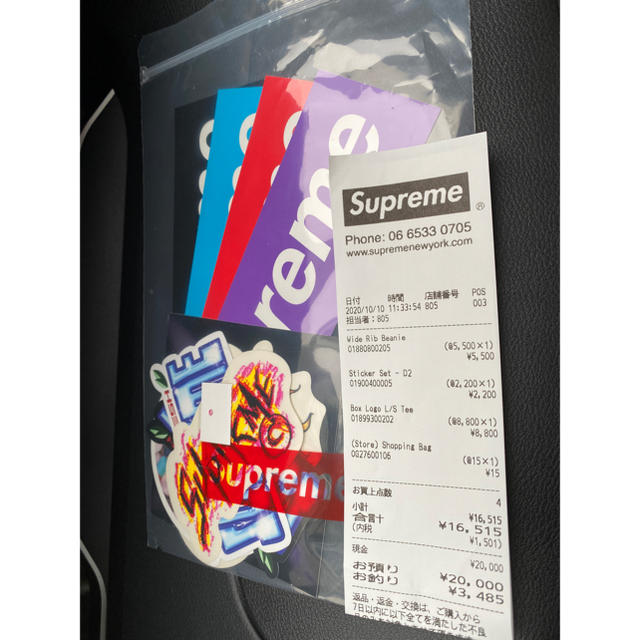 大特価!! Supreme ステッカーセット 9枚 mandhucollege.edu.mv