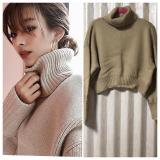 エイミーイストワール(eimy istoire)の【25日まで限定】ハイネックニットTOP(ニット/セーター)