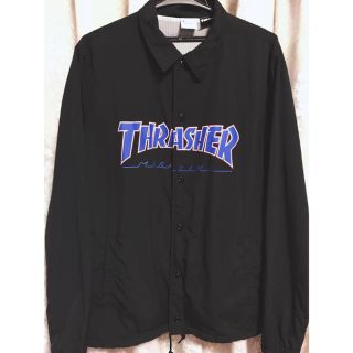 ビームス(BEAMS)のTHRASHER×champion コラボコーチジャケット(ナイロンジャケット)