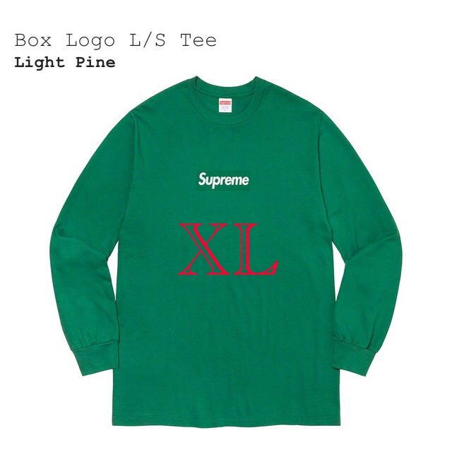 Supreme(シュプリーム)のシュプリーム　ボックス　supreme  ロングスリーブ　xl  メンズのトップス(Tシャツ/カットソー(半袖/袖なし))の商品写真