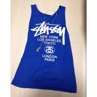 ステューシー(STUSSY)のStussy ロゴネックレス(ネックレス)