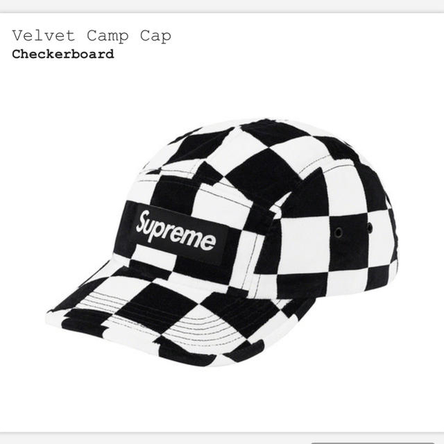 Supreme(シュプリーム)のSupreme Velvet Camp Cap メンズの帽子(キャップ)の商品写真