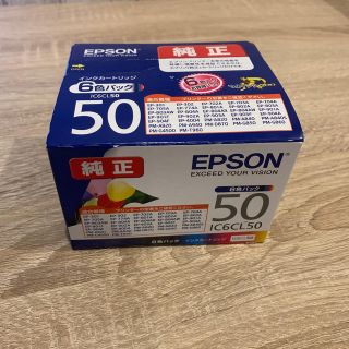 エプソン(EPSON)のIC6CL50 エプソン　純正プリンタインク　6色セット(PC周辺機器)