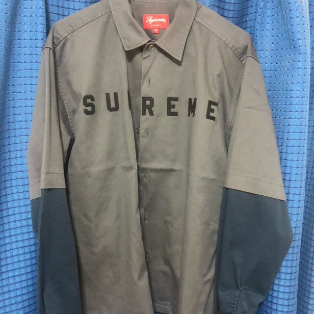 supreme シュプリーム　2-tone workshirt ワークシャツ