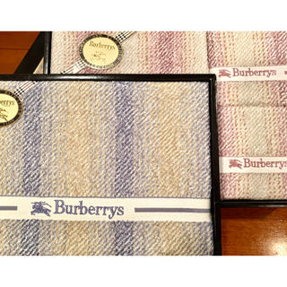 バーバリー(BURBERRY)のバーバリーバスタオル2枚とフェイスタオル2枚セット(タオル/バス用品)
