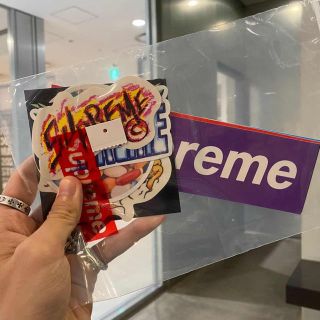 シュプリーム(Supreme)のSupreme Smurfs Sticker シュプリーム ステッカー スマーフ(スケートボード)