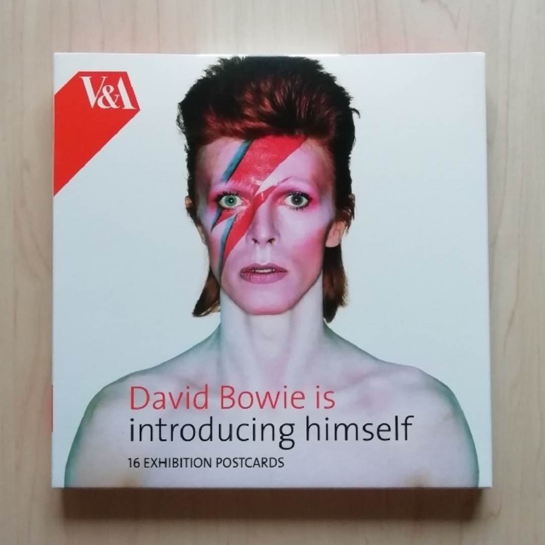 V&A David Bowie is here デヴィッド・ボウイ ポストカード