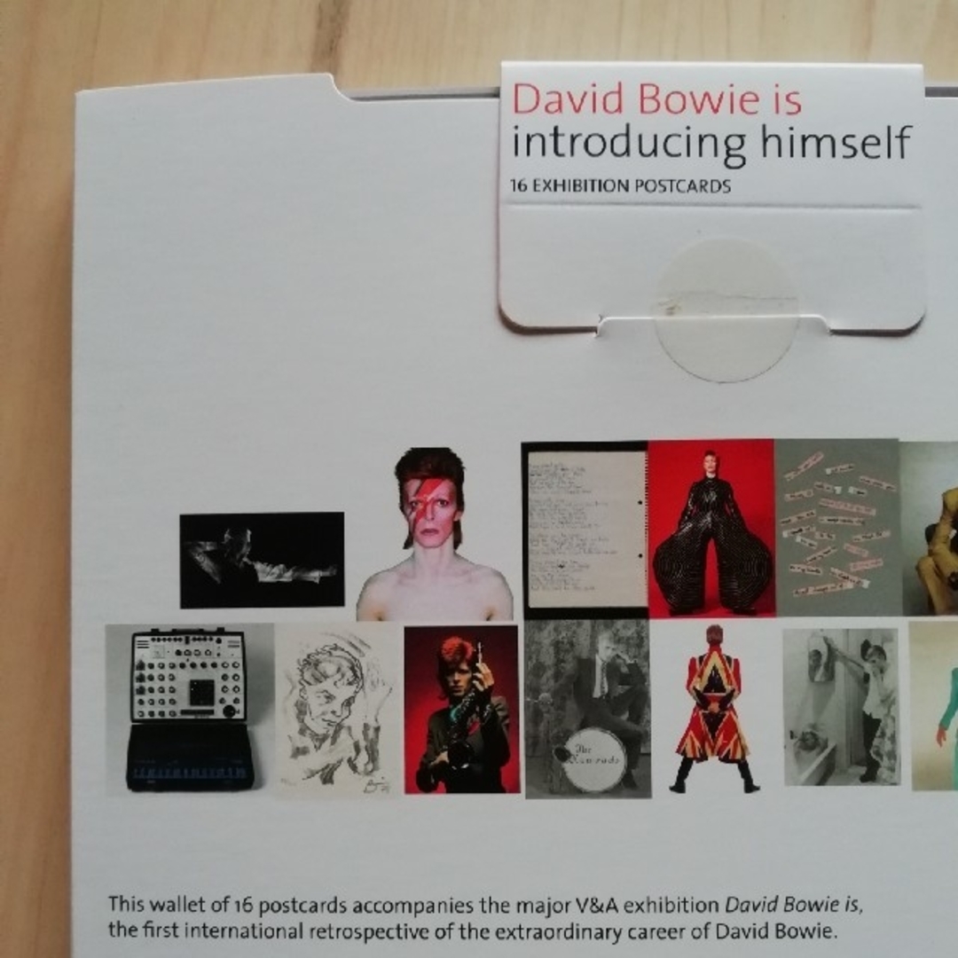 V&A David Bowie is here デヴィッド・ボウイ ポストカード