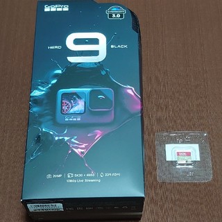 ゴープロ(GoPro)のGopro HERO9 BLACK CHDHX-901-FW 32GB SD付属(ビデオカメラ)