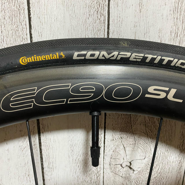 SHIMANO(シマノ)のeaston ec90sl  カーボンホイール　チューブラー スポーツ/アウトドアの自転車(パーツ)の商品写真