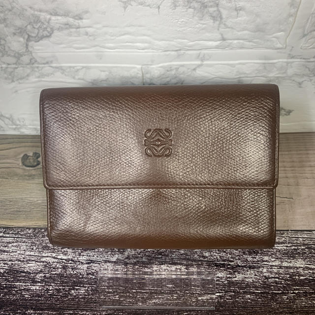 LOEWE(ロエベ)のLOEWE ロエベ　三つ折り財布 レディースのファッション小物(財布)の商品写真