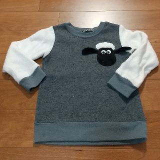 リトルベアークラブ(LITTLE BEAR CLUB)のひつじのショーン トレーナー 110cm(Tシャツ/カットソー)