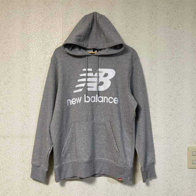 New Balance(ニューバランス)のNewbalance パーカー グレー メンズのトップス(パーカー)の商品写真