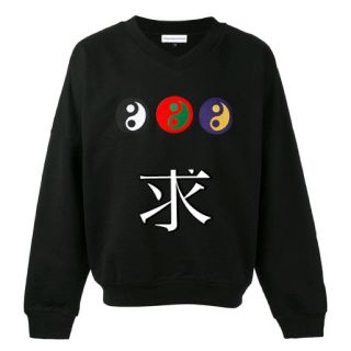 ラフシモンズ(RAF SIMONS)のgosha rubchinskiy yin yang 陰陽 ニット スウェット(スウェット)